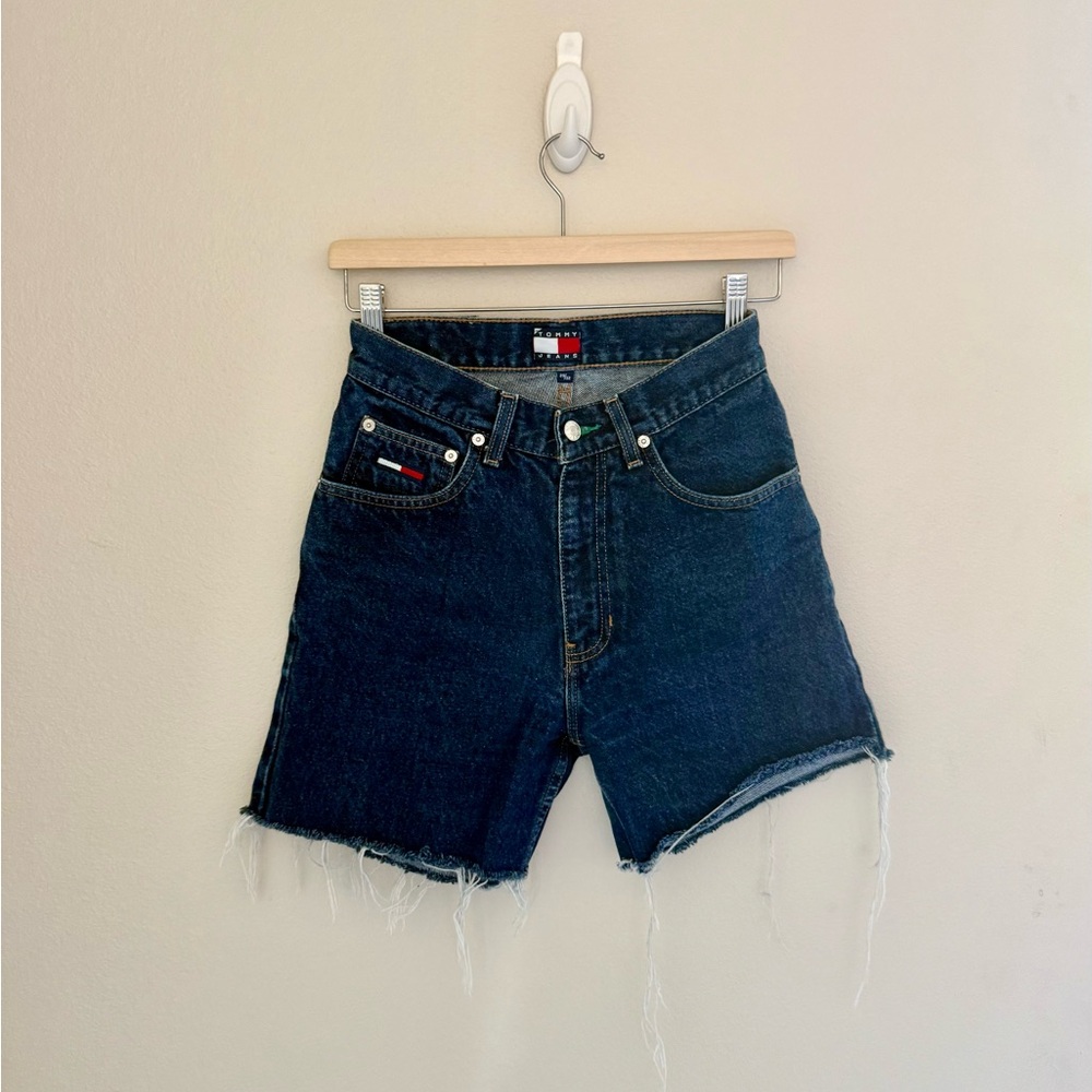 Tommy Hilfiger Blue Jean Shorts Classic Denim Style